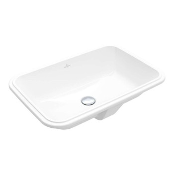 Раковина для ванной Villeroy & Boch Architectura 57x37 см, отделка CeramicPlus, Встроенная, белая 5A7760R1