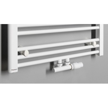 Dvieļu žāvētājs / Radiators Bruckner ALBRECHT 600x1250mm, Balts 600.117.4
