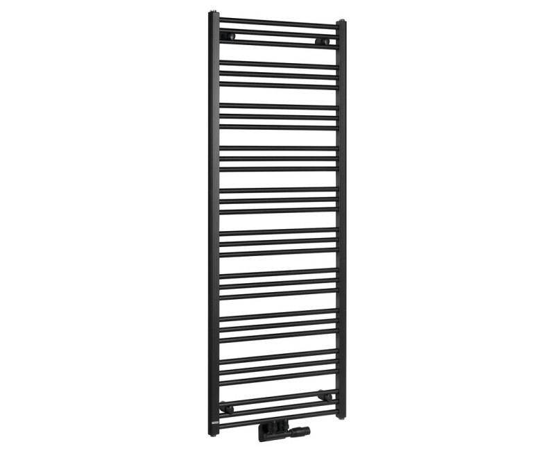 Dvieļu žāvētājs / Radiators Bruckner ALBRECHT 600x1570mm, Melns Matēts 600.118.6