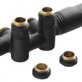 Jungčių rinkinys Bruckner WICHER COMBI termostatinis 50mm, matinė juoda 600.331.6