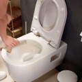 Pakabinamas tualetas Hansgrohe EluPura Original S WC 540 Rimfree AquaChannel Flush be dangčio 60142450 Baltas