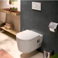 Pakabinamas tualetas Hansgrohe EluPura Original S WC 540 Rimfree AquaChannel Flush be dangčio 60142450 Baltas