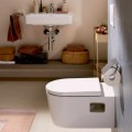 Pakabinamas tualetas Hansgrohe EluPura Original S WC 540 Rimfree AquaChannel Flush be dangčio 60142450 Baltas