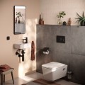 Подвесной унитаз Hansgrohe Rimfree EluPura Original Q с сиденьем 60208450  белый