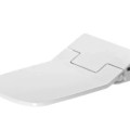 Tualeto dangtis Duravit SensoWash Slim DuraStyle, baltas
