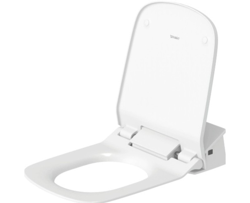 Tualeto dangtis Duravit SensoWash Slim DuraStyle, baltas