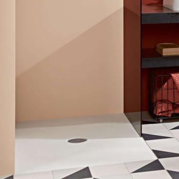 Dušas paliktnis Villeroy & Boch Subway Infinity  90x90cm, Keramika, Balts 6228H401