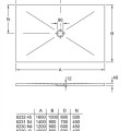 Dušas paliktnis Villeroy & Boch Subway Infinity  90x120cm, Keramika, Balts 6230N401