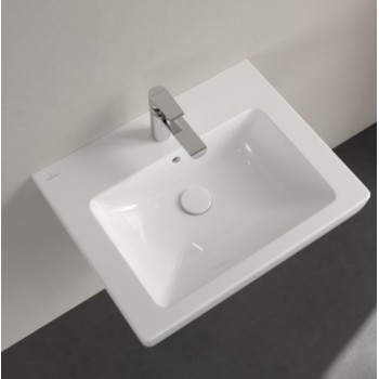 Vannas istabas izlietne Villeroy & Boch Subway 2.0, 60x47cm, Balta 71136001