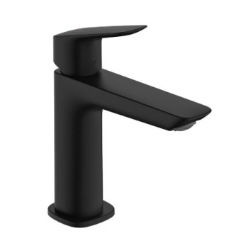 Vannas istabas izlietnes maisītājs Hansgrohe Logis 110 Fine CoolStart Ar pop un izplūdi 71254670 Melns Matēts