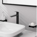 Izlietnes maisītājs Hansgrohe Logis 240 Fine 71258670 Melns Matēts