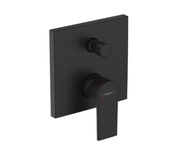 Vannas / Dušas maisītājs Hansgrohe Vernis Shape iebūvējams Melns Matēts