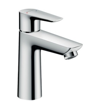 Vannas istabas izlietnes maisītājs Hansgrohe Talis E 110 ar push-open izplūdi 71711000 Hromēts