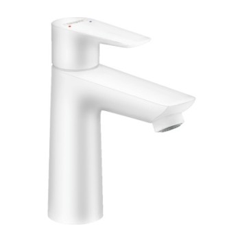 Vannas istabas izlietnes maisītājs Hansgrohe Talis E 110 71712700 Balts Matēts