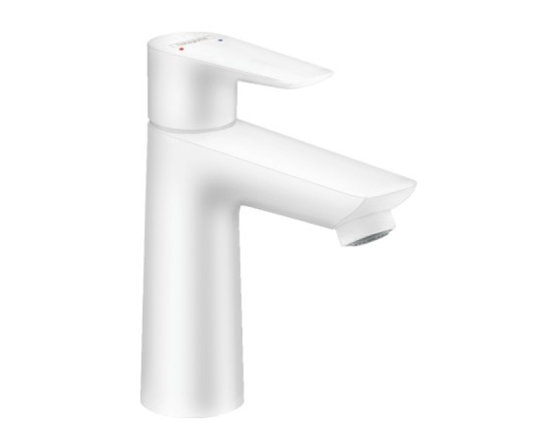 Izlietnes maisītājs Hansgrohe Talis E 110 71712700 Balts Matēts