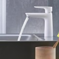 Izlietnes maisītājs Hansgrohe Talis E 110 71712700 Balts Matēts