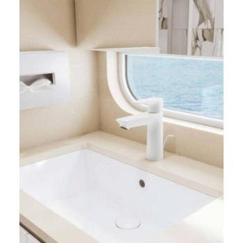 Vannas istabas izlietnes maisītājs Hansgrohe Talis E 110 CoolStart CoolStart ar pop up izplūdi 71713700  balts matēts