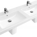 Vonios kambario praustuvas Villeroy & Boch Subway 2.0 130x47cm ant stalo, Balta