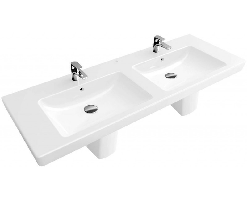 Vonios kambario praustuvas Villeroy & Boch Subway 2.0 130x47cm ant stalo, Balta