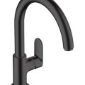Virtuvinis kranas Hansgrohe Vernis Blend M35 210 su ištraukiamu antgaliu 71870670 Juodas matinė