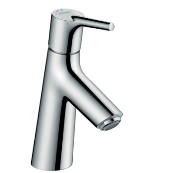 Vannas istabas izlietnes maisītājs Hansgrohe Talis S 80 ar Push-open izplūdi 72011000 Hromēts