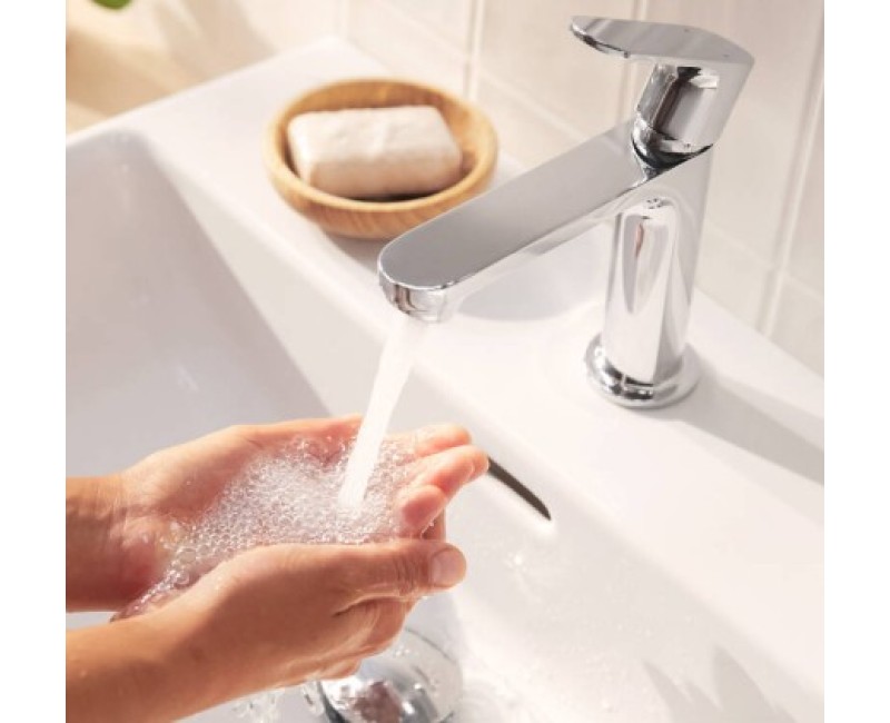 Vonios kriauklės maišytuvas Hansgrohe Rebris S 80 CoolStart 72514000 Chromuotas