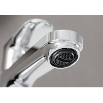 Смеситель для раковины Hansgrohe Rebris S 110 CoolStart с pop up клапаномp 72519000 Хром