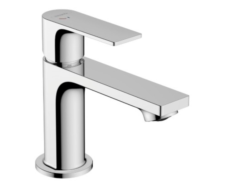 Vonios kriauklės maišytuvas Hansgrohe Rebris E 80 CoolStart su pop up vožtuvu 72553000 Chromuotas
