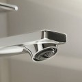 Vonios kriauklės maišytuvas Hansgrohe Rebris E 80 CoolStart su pop up vožtuvu 72553000 Chromuotas