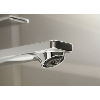 Vonios kriauklės maišytuvas Hansgrohe Rebris E 80 CoolStart su pop up vožtuvu 72553000 Chromuotas