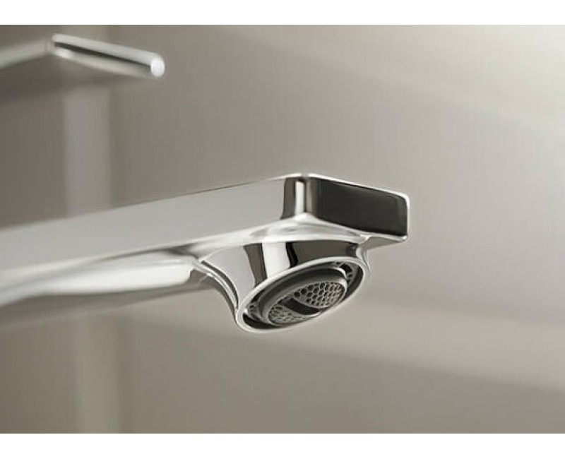 Vonios kriauklės maišytuvas Hansgrohe Rebris E 80 CoolStart su pop up vožtuvu 72553000 Chromuotas