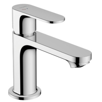 Vonios kriauklės maišytuvas Hansgrohe Rebris S80 CoolStart EcoSmart+ su pop up išleidimu 72586000 Chromuotas