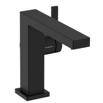 Vannas istabas izlietnes maisītājs Hansgrohe Tecturis E 110 Fine CoolStart EcoSmart+ 73060670 Melns Matēts