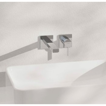 Vannas istabas izlietnes maisītājs Hansgrohe Tecturis E EcoSmart+ iebūvējams 73051000 Hromēts