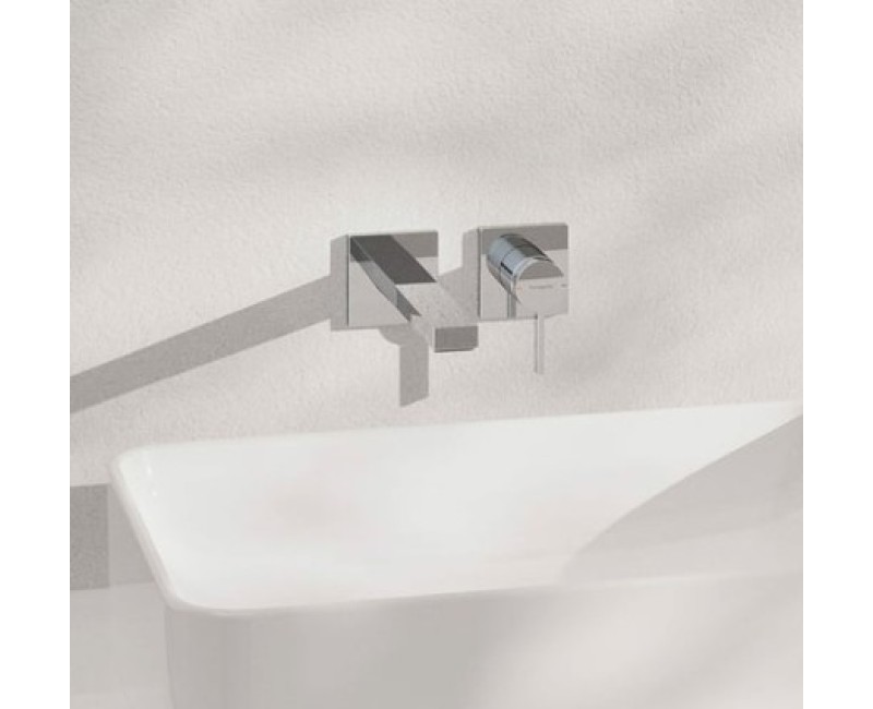 Vannas istabas izlietnes maisītājs Hansgrohe Tecturis E EcoSmart+ iebūvējams 73051000 Hromēts