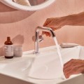 Izlietnes maisītājs Hansgrohe Tecturis S 110 Fine CoolStart EcoSmart+ 73321000 Hromēts