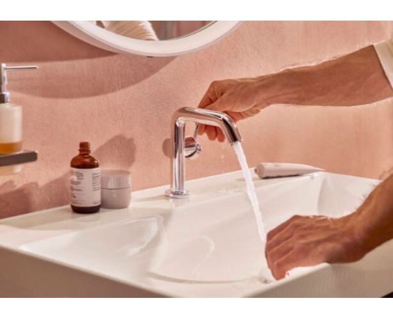 Izlietnes maisītājs Hansgrohe Tecturis S 110 Fine CoolStart EcoSmart+ 73321000 Hromēts