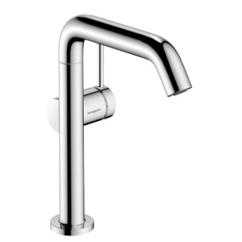 Vannas istabas izlietnes maisītājs Hansgrohe Tecturis S 210 Fine CoolStart EcoSmart+ ar grozāmu izteku un push-open izplūdi 73360000 Hromēts