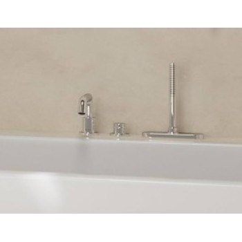 Vannas / Dušas maisītājs Hansgrohe Tecturis S uz vannas malas ar sbox Hromēts 73447000