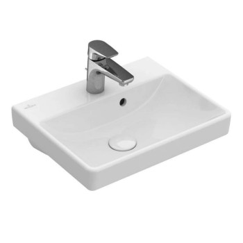Раковина для ванной Villeroy & Boch Avento 45x37 см, отделка CeramicPlus, белый 735845R1