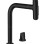 Virtuves Izlietnes Maisītājs Hansgrohe Metris Select M71 200  ar izvelkamu galvu 2jet un sBox  73818670 Melns matēts