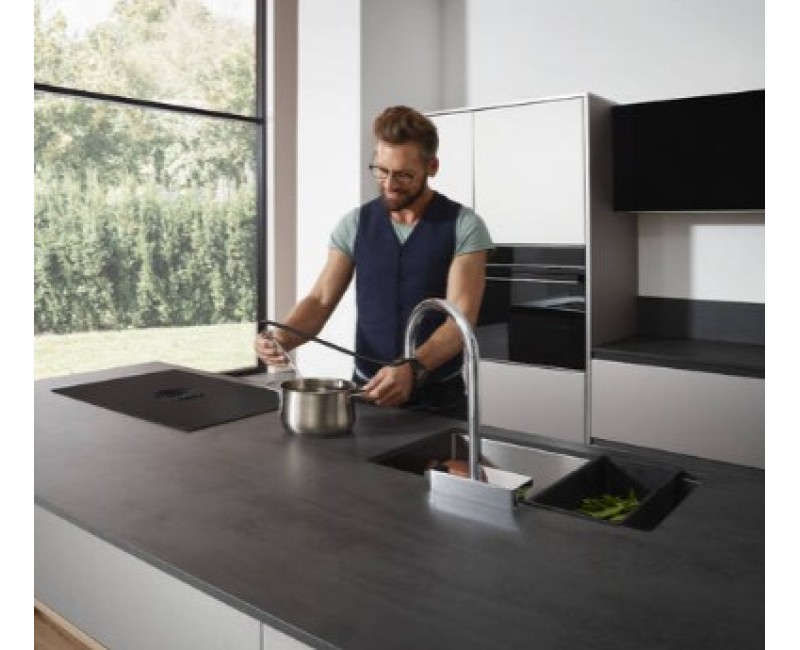 Virtuves maisītājs Hansgrohe  Aquno Sel M81 KM 170 3j izvelkamu galvu 73837800 Stainless Steel Finish