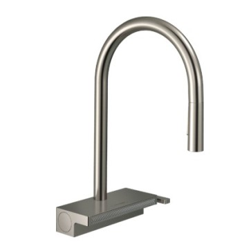 Virtuves Izlietnes Maisītājs Hansgrohe  Aquno Select M81 KM 170 3j izvelkamu galvu 73837800 Stainless Steel Finish
