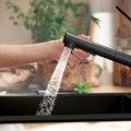 Смеситель для кухни Hansgrohe Zesis M33 150 2j  с выдвижной головкой 74820670 Черный матовый