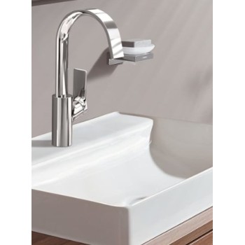 Vannas istabas izlietnes maisītājs Hansgrohe Vivenis 210 ar grozāmu izteku 75032000 Hromēts