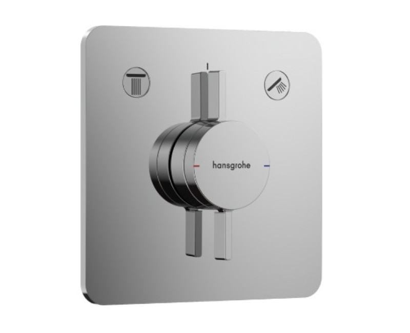 Vannas / Dušas maisītājs Hansgrohe DuoTurn E iebūvējams Hromēts 75414000