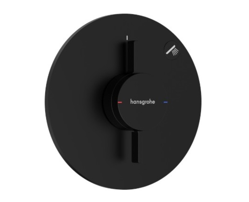 Dušas maisītājs Hansgrohe DuoTurn S iebūvējams Melns Matēts 75618670