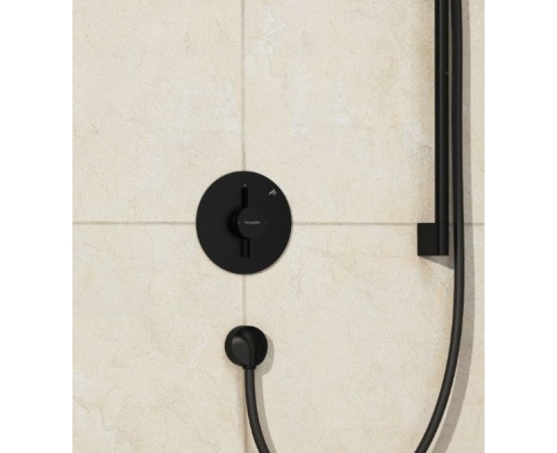 Dušas maisītājs Hansgrohe DuoTurn S iebūvējams Melns Matēts 75618670