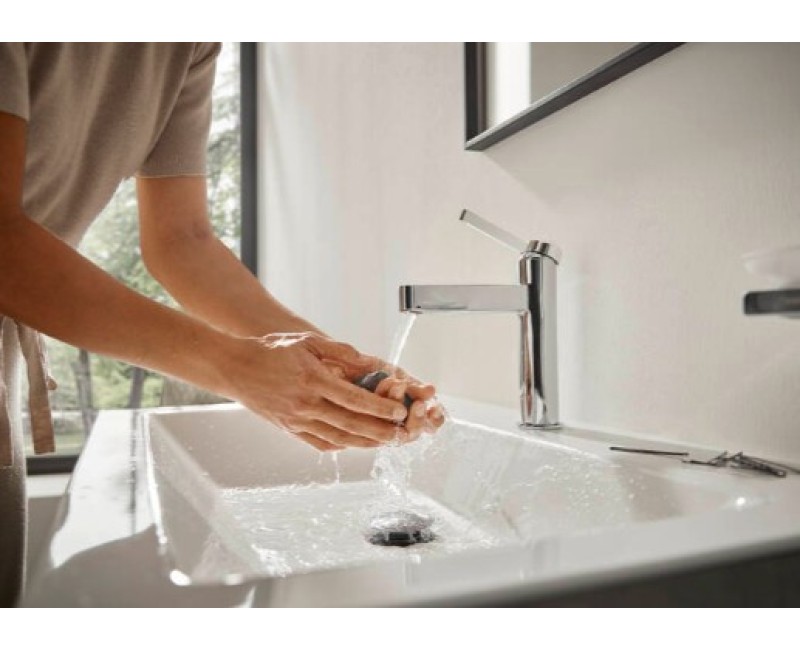 Смеситель для раковины Hansgrohe Finoris 110 CoolStart c pop up клапаном 76024000 хром