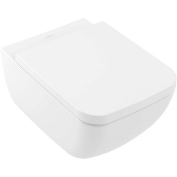 Крышка для унитаза Villeroy & Boch Venticello с функцией Soft Close, белое 8M22S101